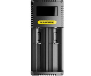 Caricabatterie Intelligente 2 Slot USB-C per Batterie Li-Ion 18650 e 21700