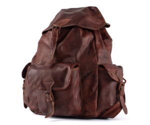 zaino in pelle da caccia