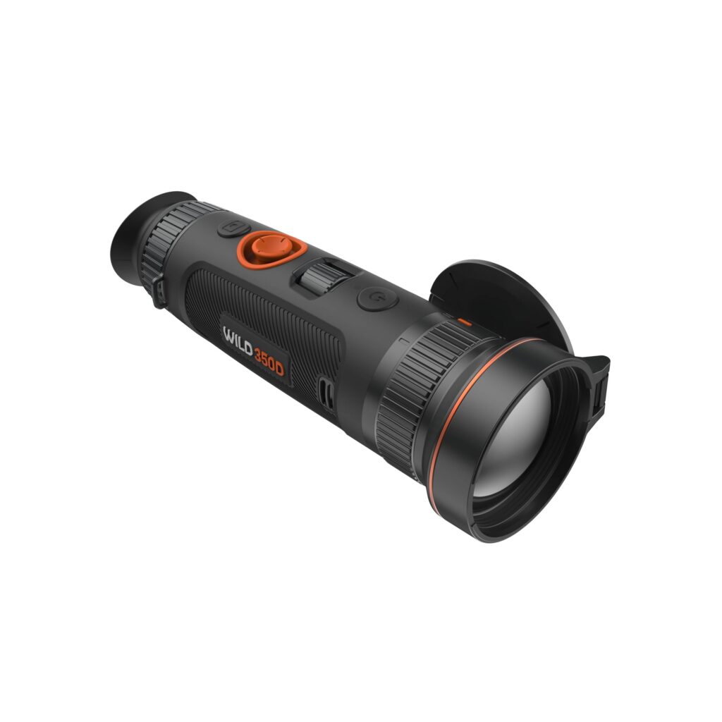 ThermTec Wild 350 D monoculare termico con doppio campo visivo e sensore NETD <18mK