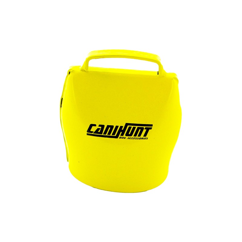 ampana per cani ALP in metallo giallo alta visibilità – 5, 6, 7 cm