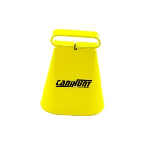 Campana per cani Viper CANIHUNT in metallo giallo – 3.5 a 6.5 cm