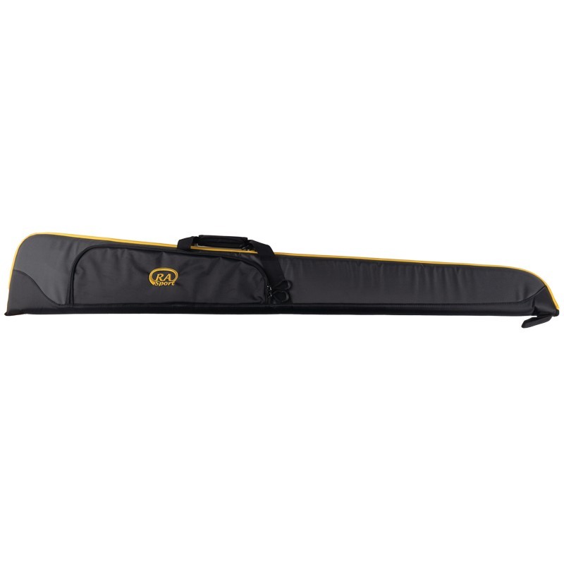 Fodero imbottito per fucile 135 cm in poliestere 600D/800D con tracolla, tasca e zip