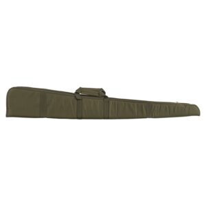 Fodero doppio imbottito 130 cm per fucile in poliestere RipStop con tasca accessori