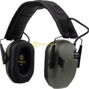 Cuffia elettronica da tiro Earmor M300A-FG Verde