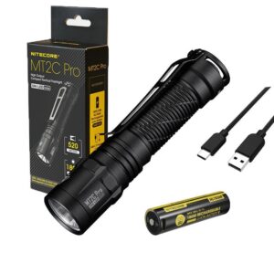 Torcia Nitecore MT2C Pro – 1800 lumen, 520 metri, ultracompatta