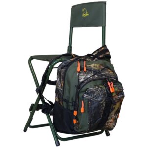 Zaino sgabello TORCAZ con schienale separabile per caccia e outdoor