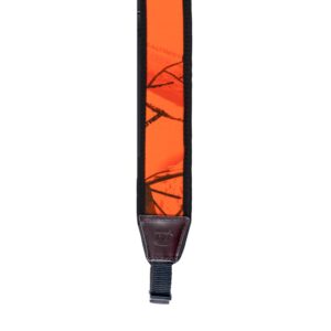 Cinghia Orange Blazed per carabina con inserto antiscivolo in neoprene