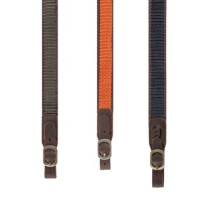 Set 7 cinghie per fucile in tessuto antiscivolo con finiture in pelle sintetica