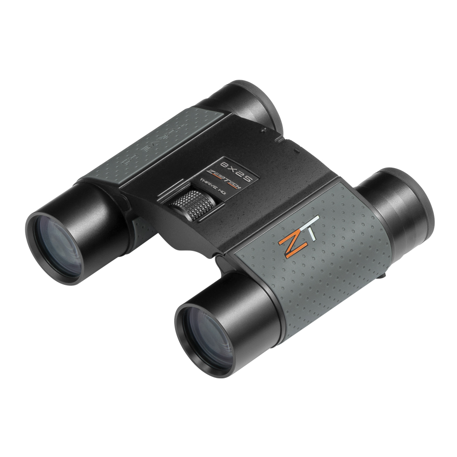 Binocolo ZeroTech Thrive HD 8x25 ED / 10x25 ED – Compatto, luminoso, con vetro ED e prismi Bak4