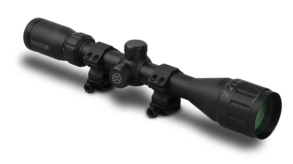 Ottica Fighter 4-12x40 a.o. | reticolo balistico, obiettivo regolabile