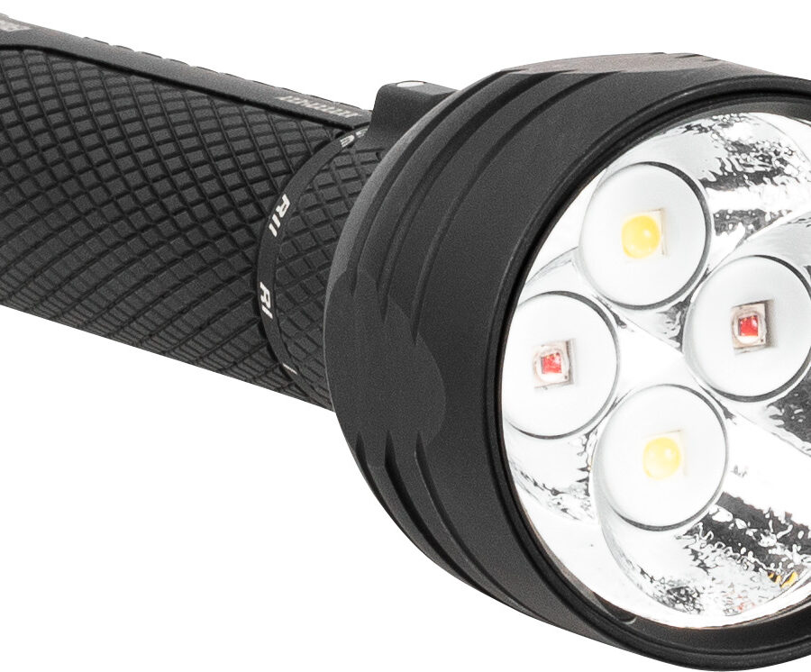 Torcia Blaser HL1500 | Luce rossa e bianca, 1500 lumen, 250 m