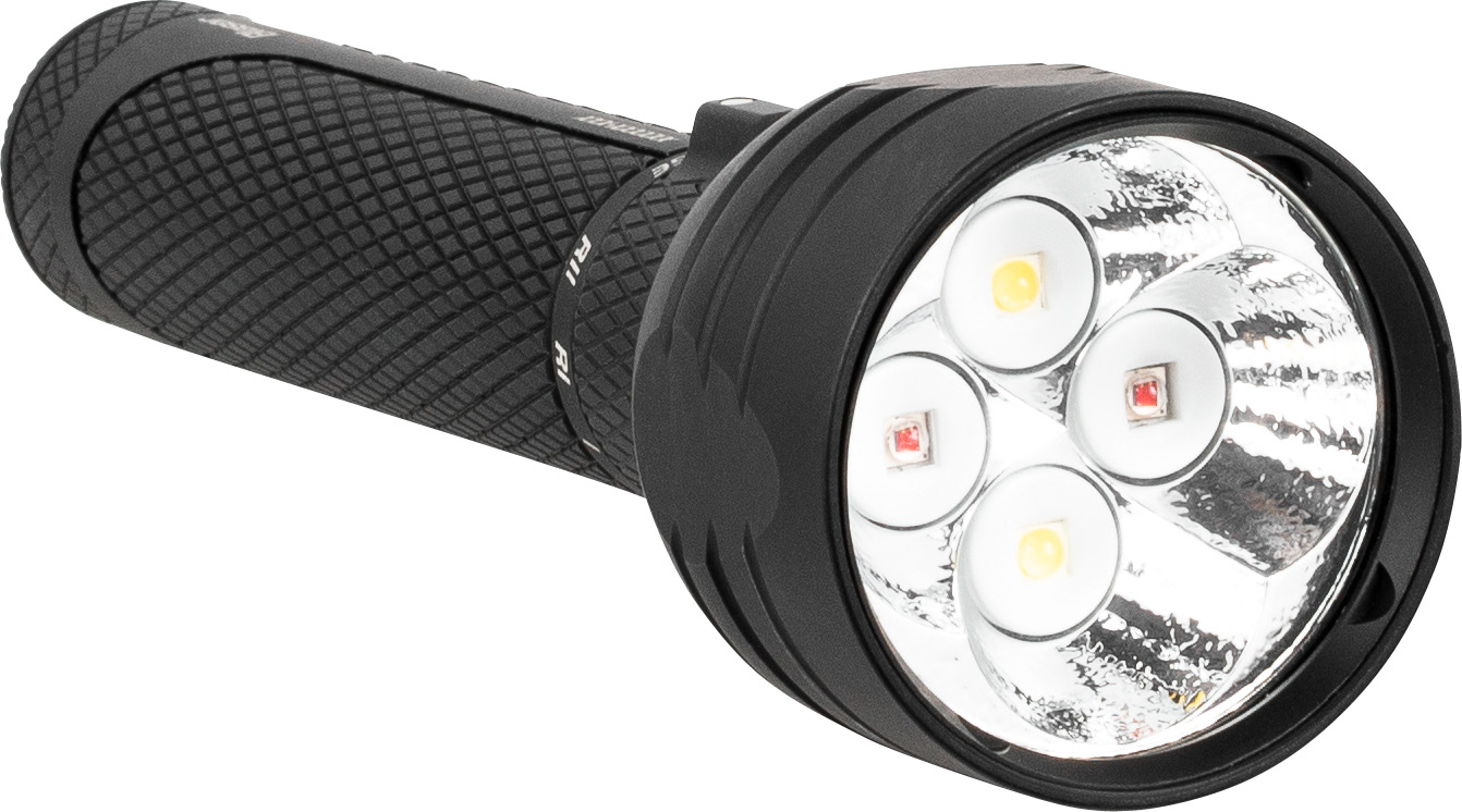 Torcia Blaser HL1500 | Luce rossa e bianca, 1500 lumen, 250 m