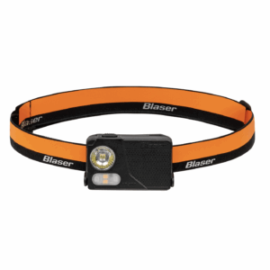 Lampada frontale Blaser HT300 | Compatta, 300 lumen, luce rossa e gialla