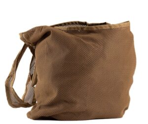 Borsa portafunghi in rete con tracolla pieghevole 15L