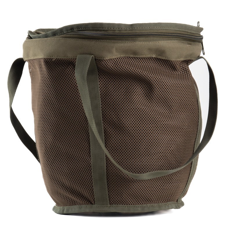 Borsa portafunghi pieghevole 15L in rete semirigida
