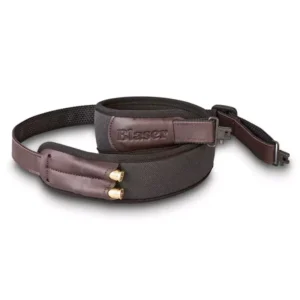 Cinghia fucile Blaser Charcoal | Regolabile con portacolpi integrato