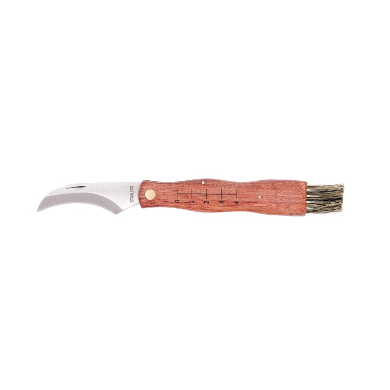 Coltello funghi MAIN KNIVES Mushroom 73mm con spazzola