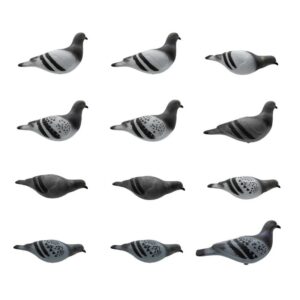 Stampi piccione FINAL APPROACH set 12 pezzi realistici
