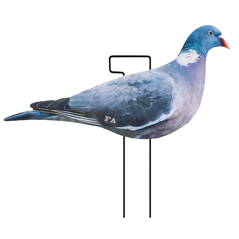 Stampi colombaccio 2D flocked FINAL APPROACH set 12 pezzi