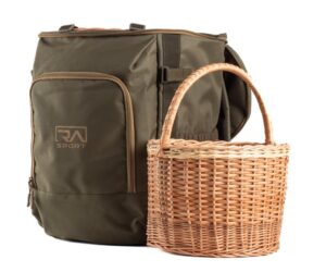 Zaino portafunghi doppio cesto in vimini RA Sport 30L