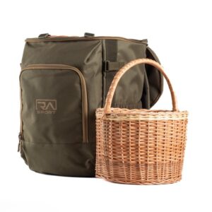 Zaino portafunghi doppio cesto in vimini RA Sport 30L
