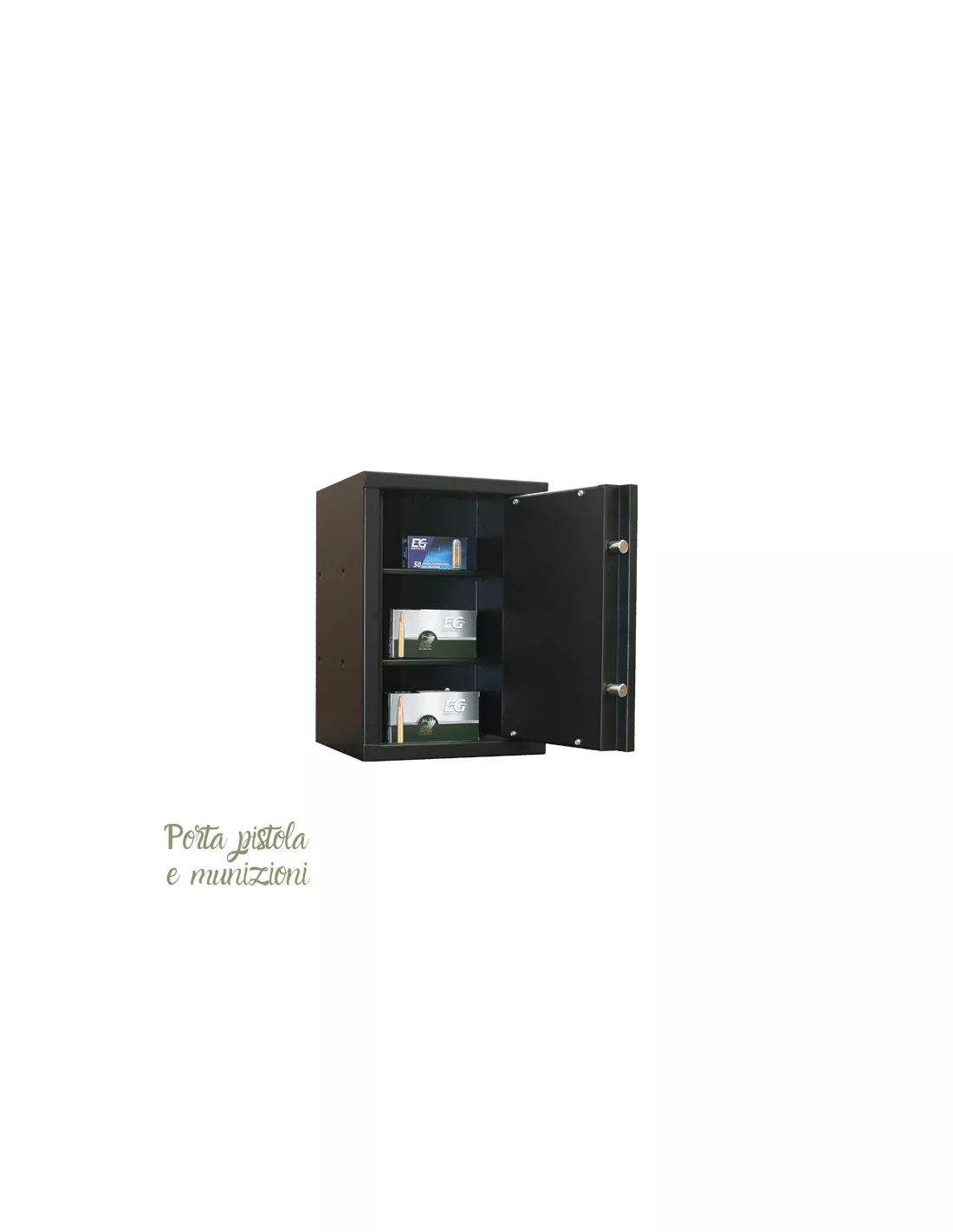 Cassaforte Delta 2 Prisma | Custodia sicura pistole e munizioni