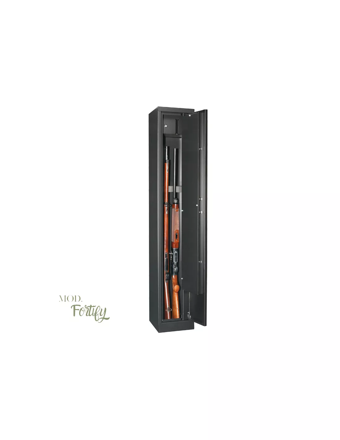 Armadio blindato Fortify Delta 4 Prisma | Custodia 4 fucili con ottica