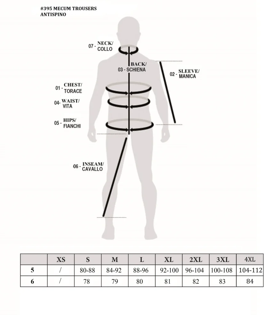 Pantaloni Konustex Mecum Antispino