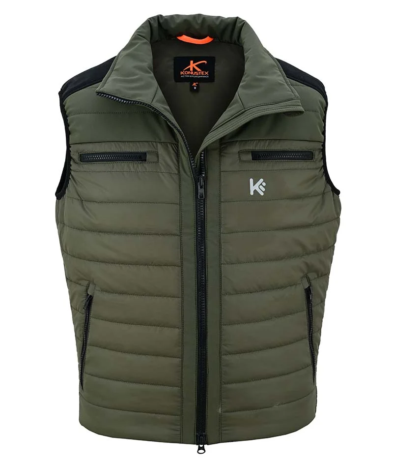 Gilet Konustex Exis | Softshell trapuntato antivento e traspirante