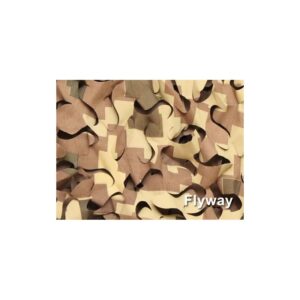 Rete fogliata RA SPORT Flyway 6x1,5 m | RipStop resistente e reversibile