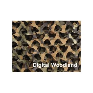 Rete fogliata Woodland RA SPORT 6x2,4 m | RipStop digitale reversibile