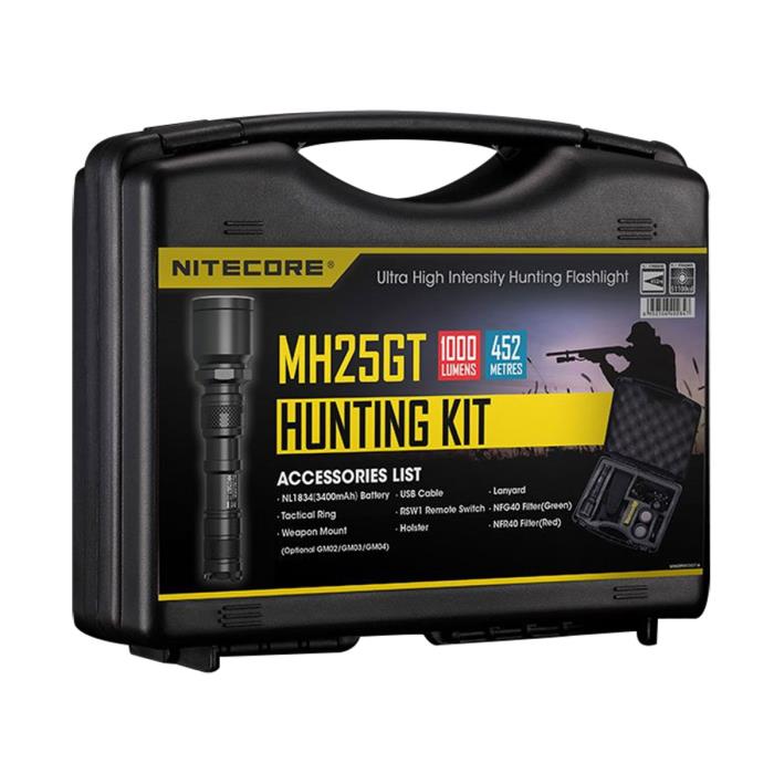 Kit torcia Nitecore MH25V2