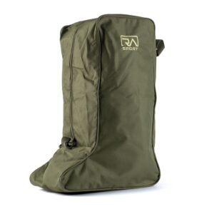 Borsa porta stivali con fondo rigido | Verde compatta e resistente