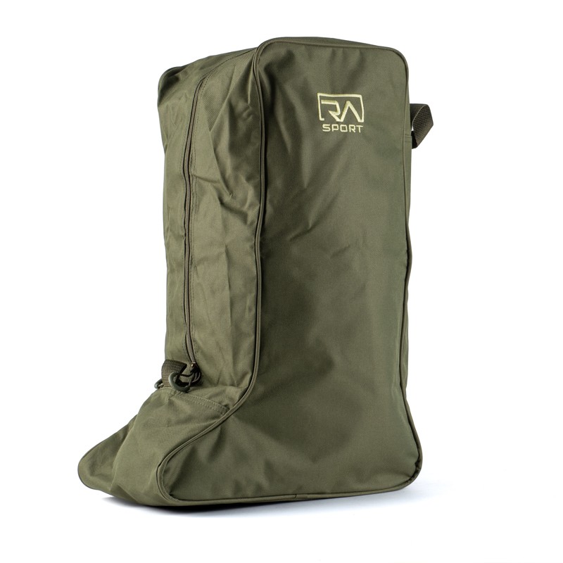 Borsa porta stivali con fondo rigido | Verde compatta e resistente