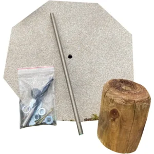 Wildlutscher Fixing Set per Leccapietre | Kit di Fissaggio Completo