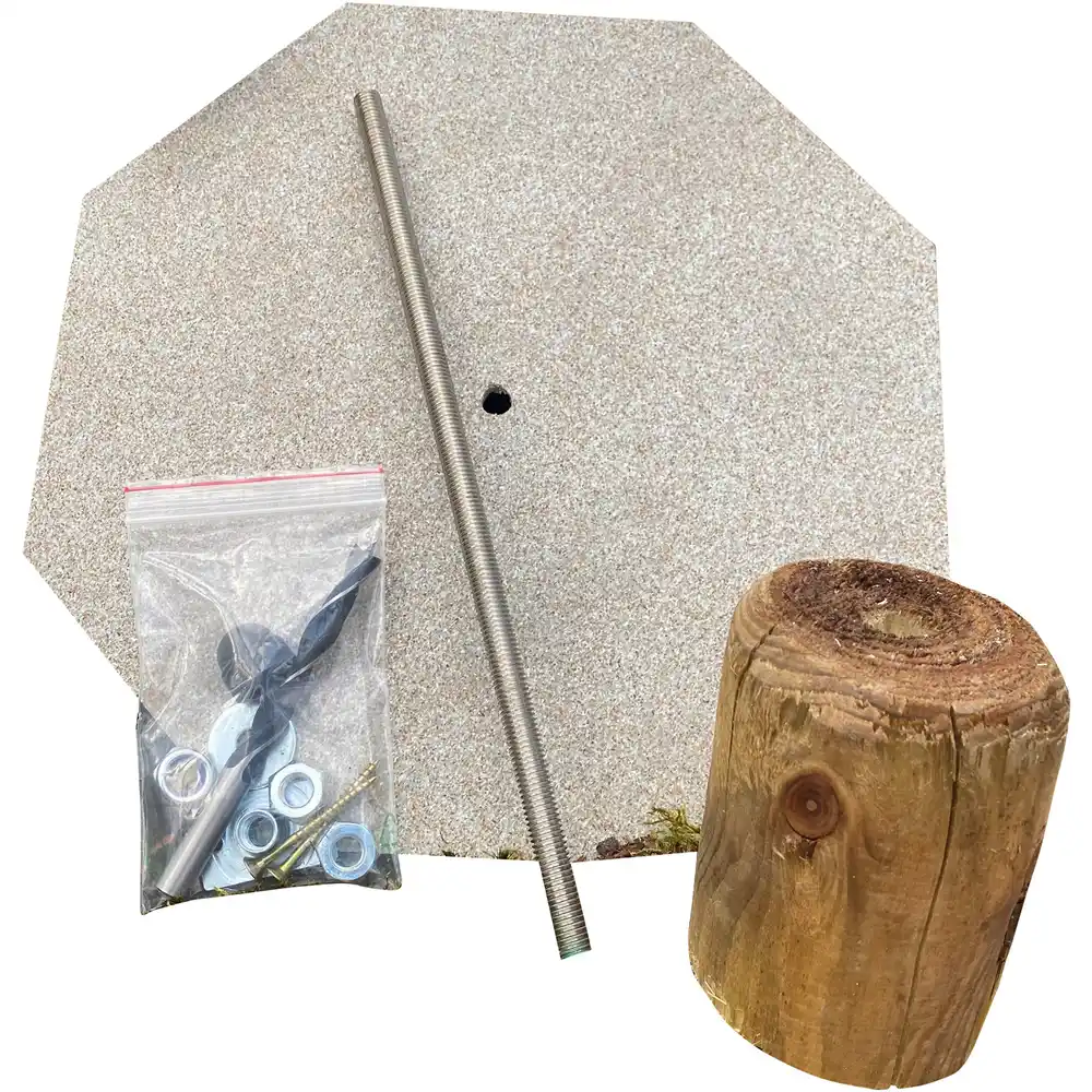 Wildlutscher Fixing Set per Leccapietre | Kit di Fissaggio Completo