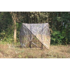 Capanno Ghost 140x360 cm | Telo mimetico Real Tree e struttura pieghevole