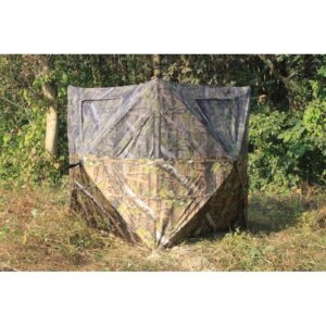 Capanno Ghost 140x280 cm | Telo mimetico Real Tree e struttura pieghevole