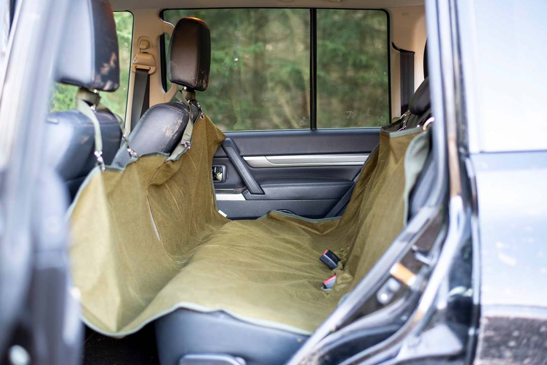 Coprisedile auto per cani | Telo posteriore impermeabile e lavabile