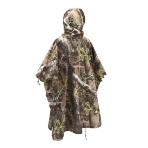 Poncho mimetico Realtree Oxford Nylon | Impermeabile da caccia