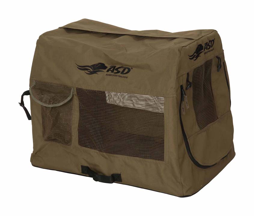 Trasportino cani caccia ASD Quick Set Kennel Marsh Brown | Pieghevole e leggero