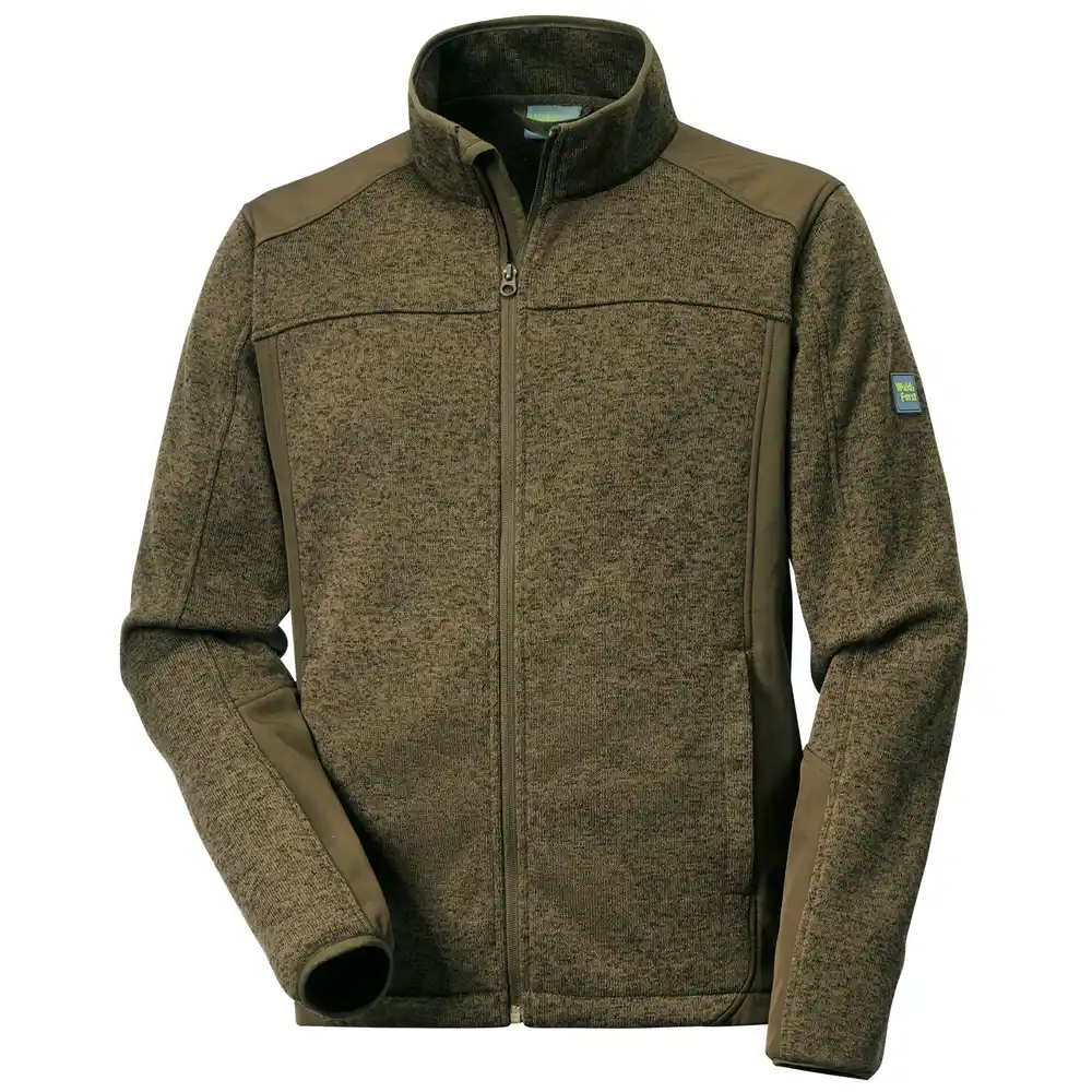Wald & Forst Knitted fleece jacket larch_6
