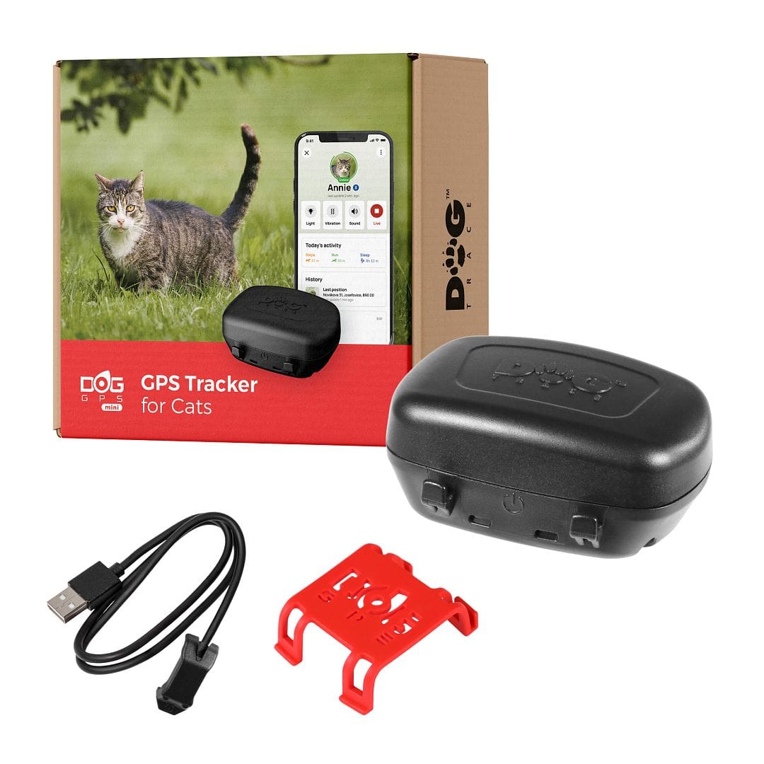 Dispositif GPS anti-perte rond pour chat – Pour toi Mon chat