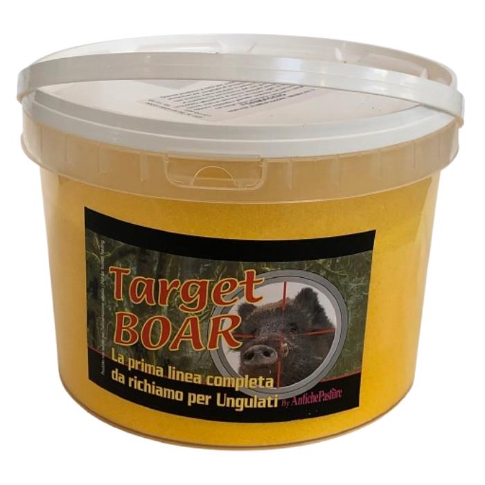 Sale attrattivo ungulati cinghiali formaggio Target Boar 3 kg alta attrattività